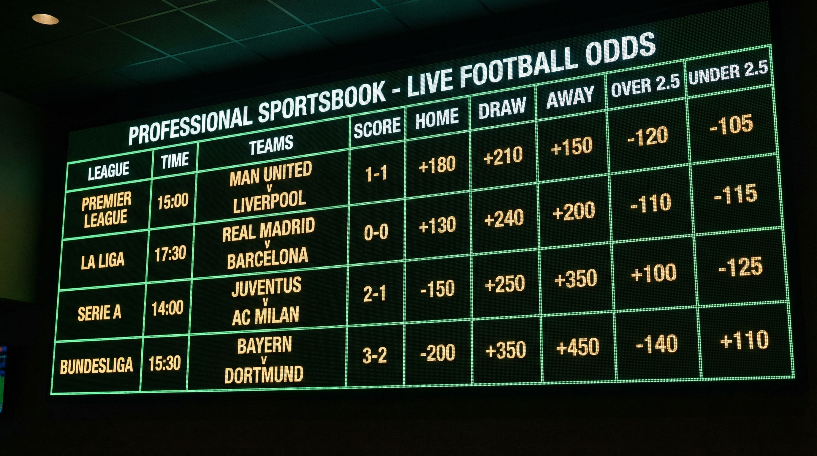 世界杯赔率分析数据看板